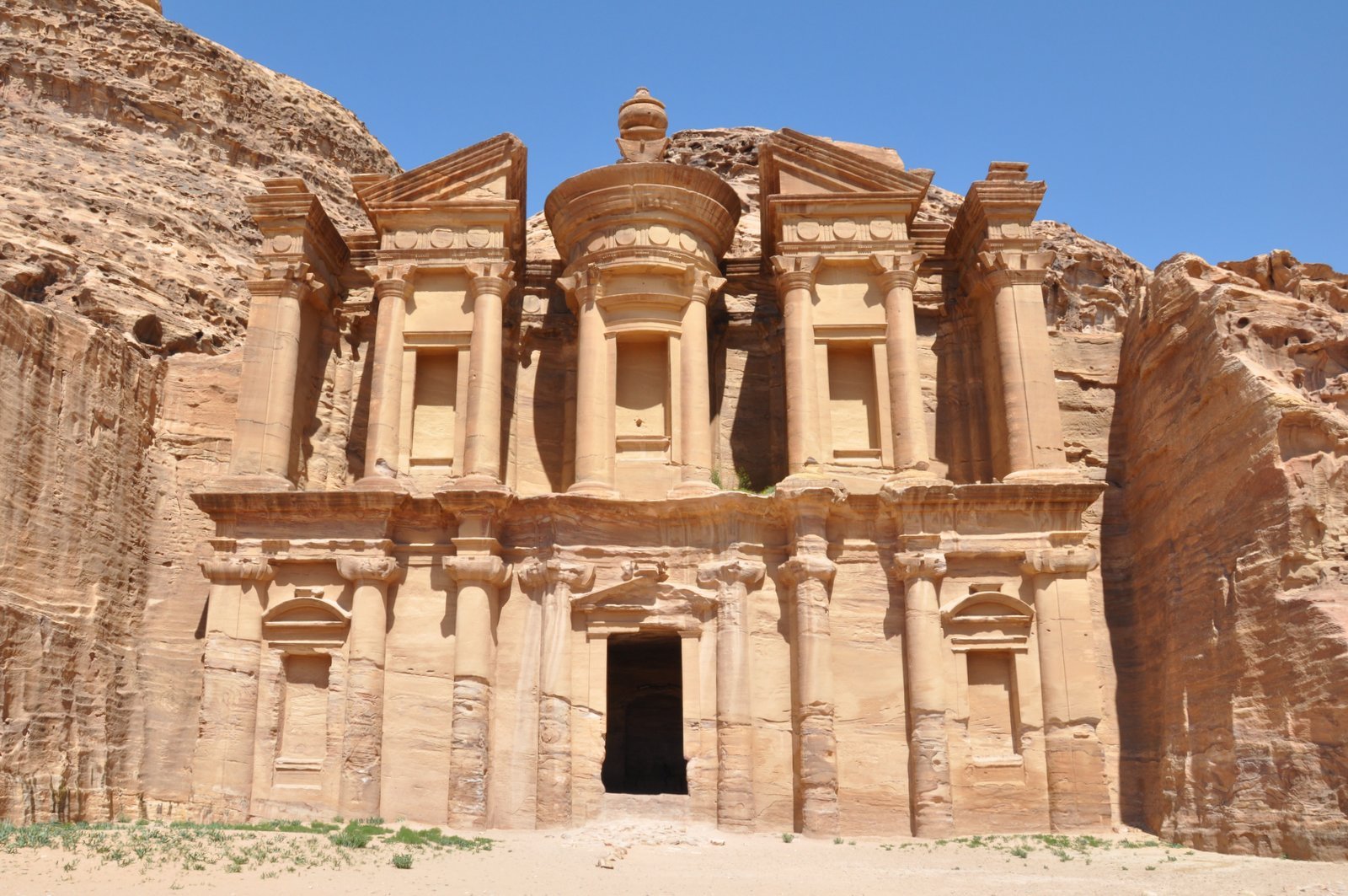 Monasterio de Al-Deir en Petra