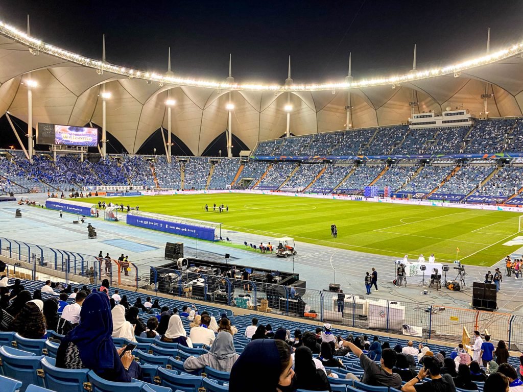 Estadio de fútbol en Riad