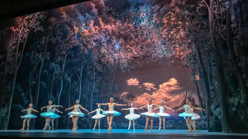 El Lago de los Cisnes en el Ballet Ruso