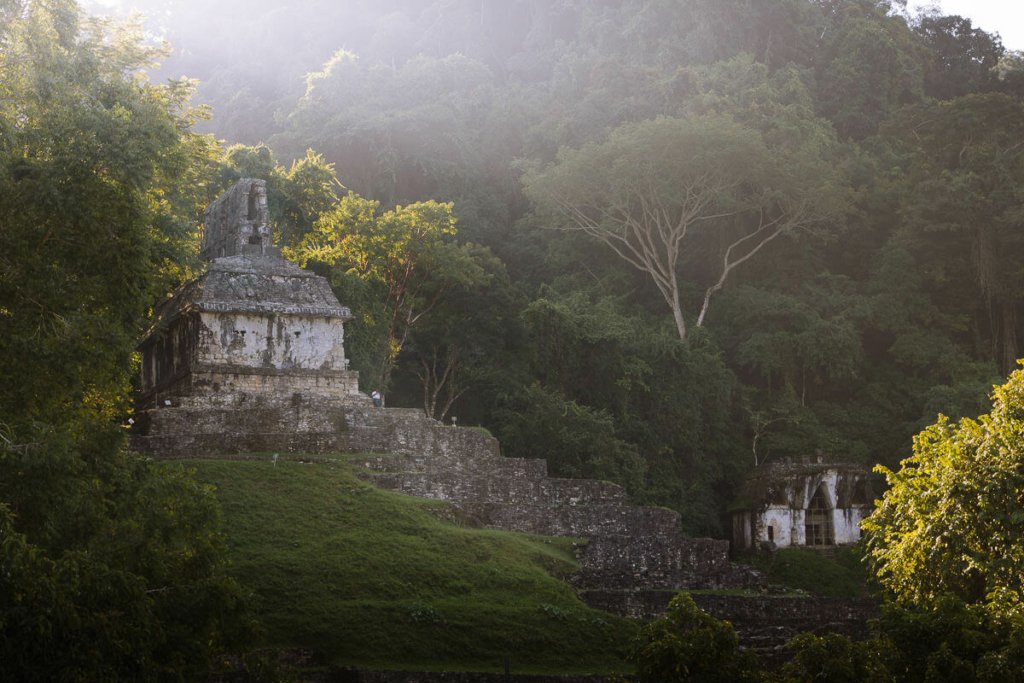 Palenque, conduciendo en méxico