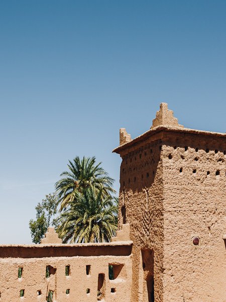 Palmeral de Skoura, sur de Marruecos
