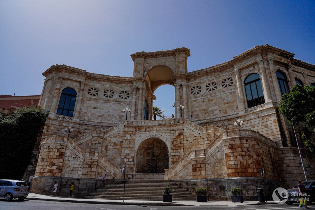 Qué ver en Cagliari: Bastión de Saint Remy
