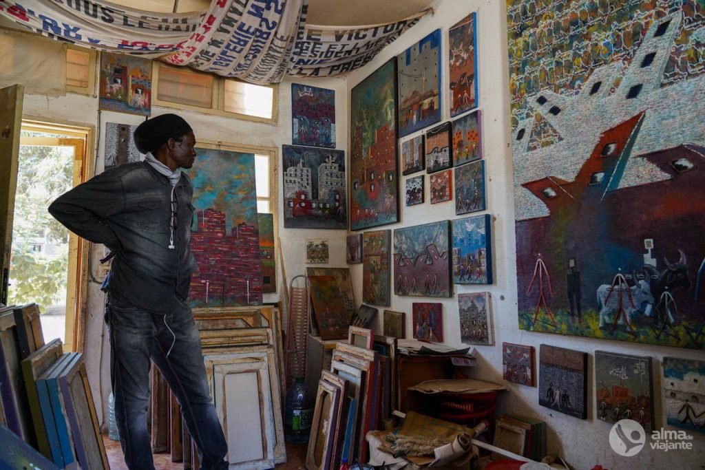 Taller en el Village des Arts de Dakar