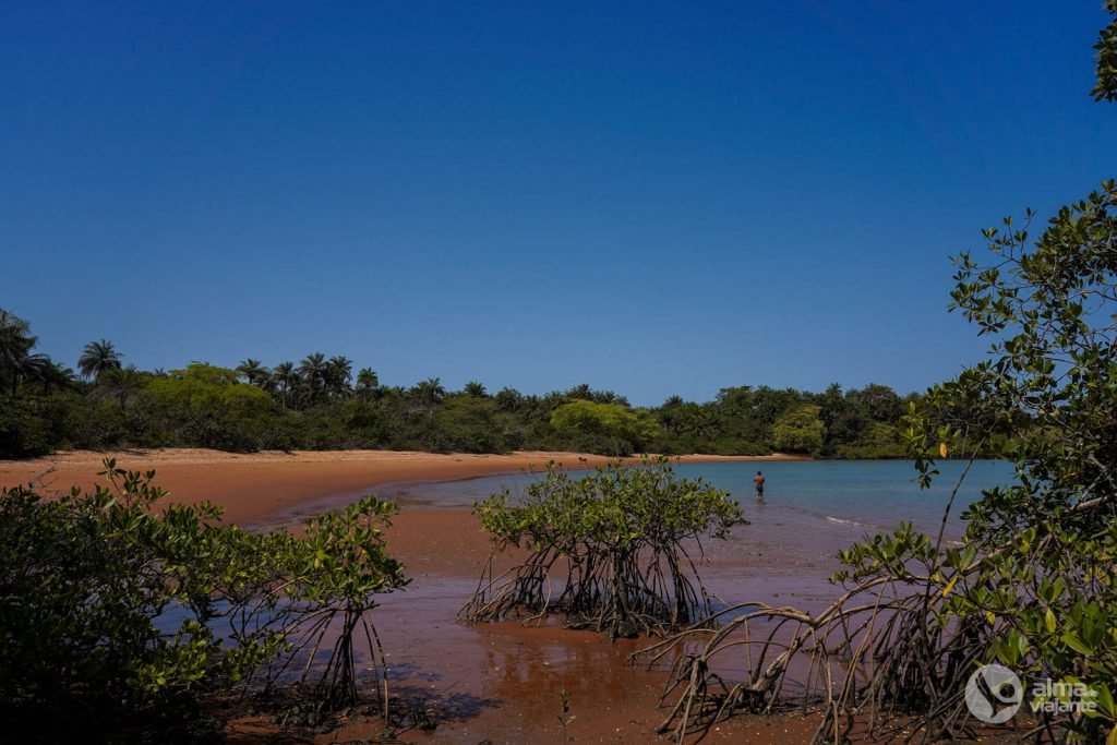 Playa Etikorete, Isla Bubaque, Bijagós, Guinea-Bissau