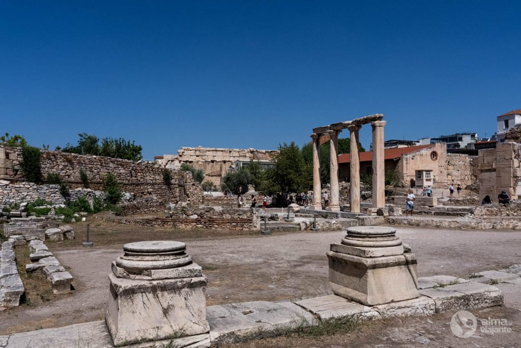 Atenas quiere visitar: Biblioteca de Adriano