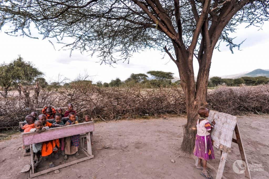 Visita el pueblo masai