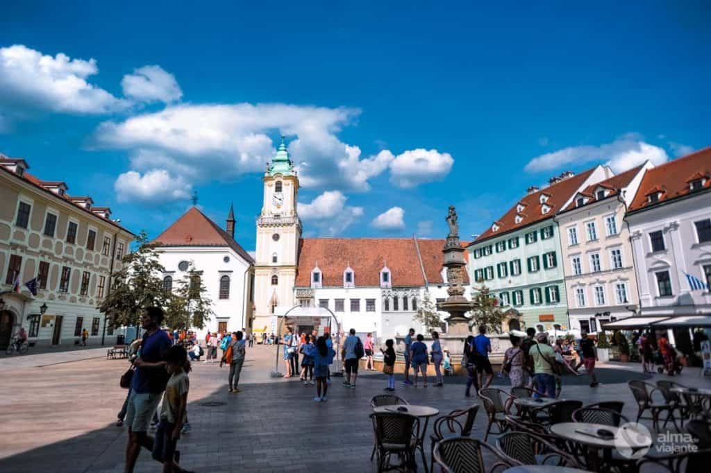 Qué hacer en Bratislava: caminar por el centro