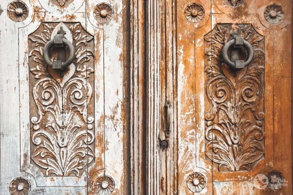 Puerta de madera, Ronda