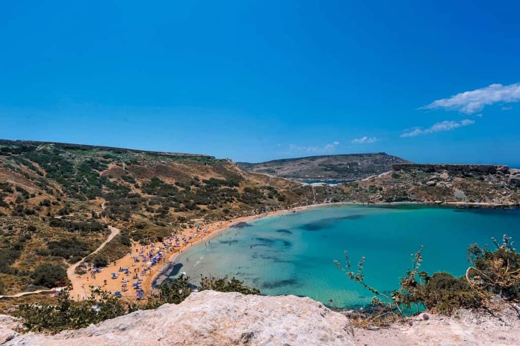 Playas de Malta: Għajn Tuffieħa