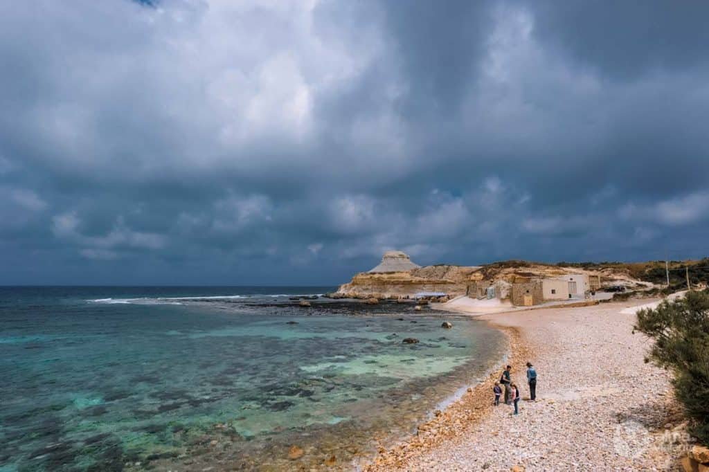 Playa en Gozo