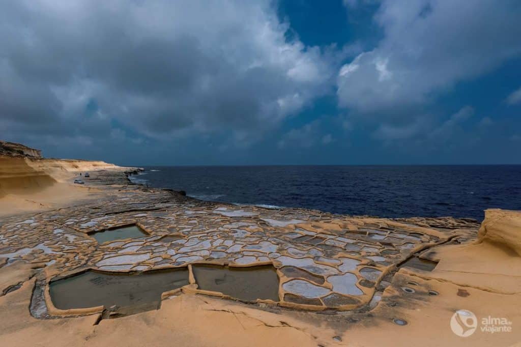 Qué visitar en Gozo: Salinas Marsalforn