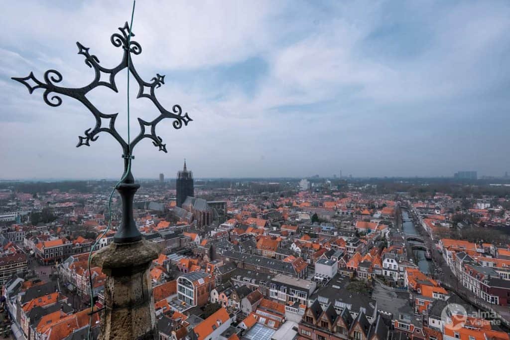 Qué hacer en Delft: subir a la torre de la Iglesia Vieja