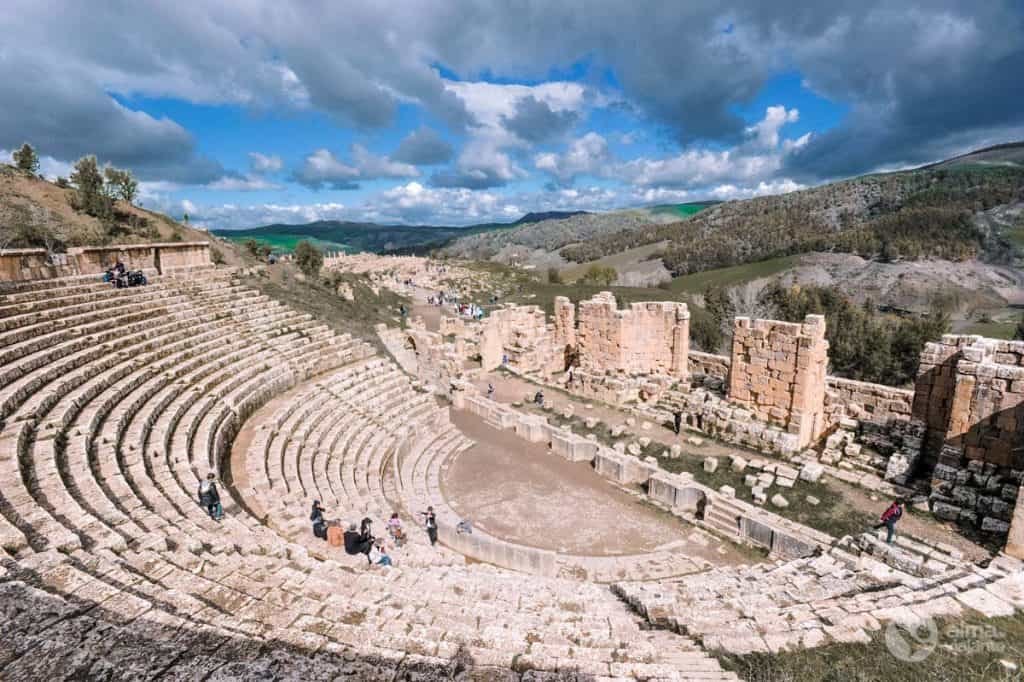 Teatro romano de Djémila