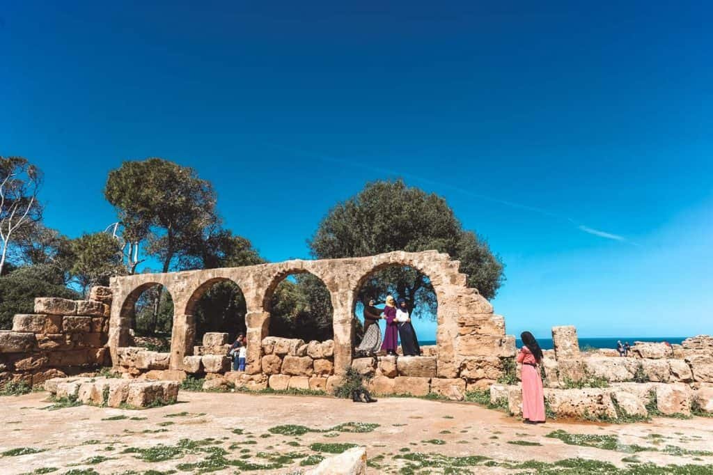 Restos de una iglesia cristiana, Tipasa