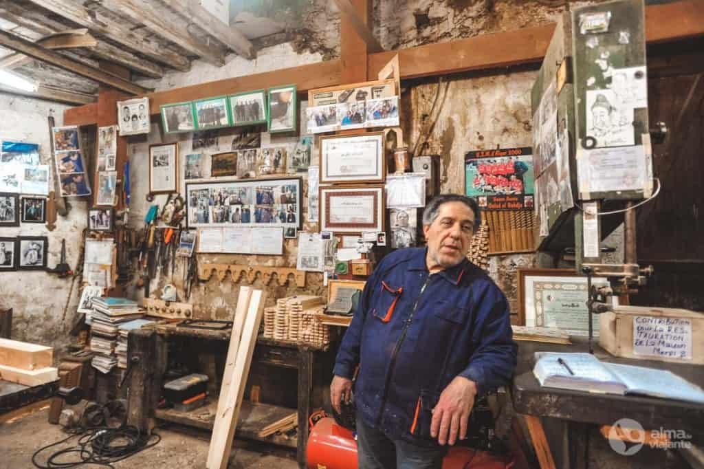 Artesanía tradicional en la kasbah de Argel