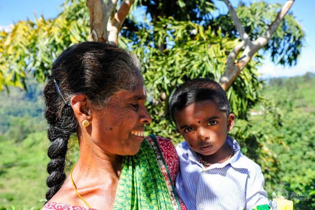 mujer de Sri Lanka