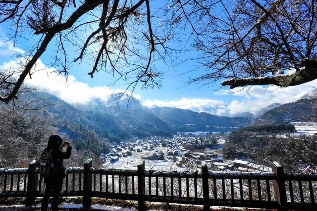 Mirador en Ogimachi