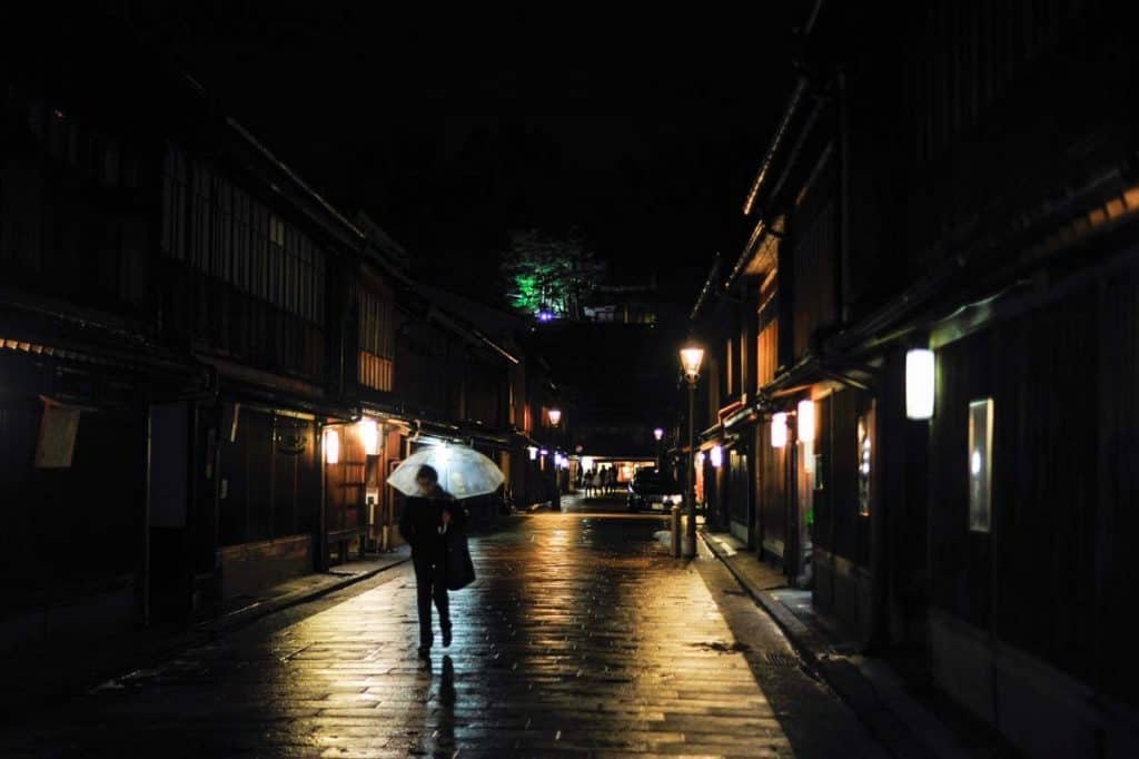 Casco antiguo de Kanazawa, Japón