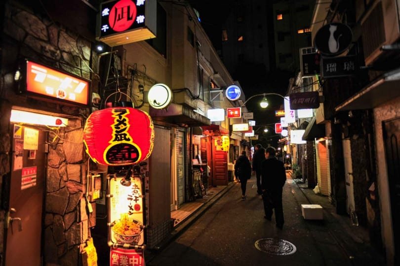 Calle Golden Gai, Tokio