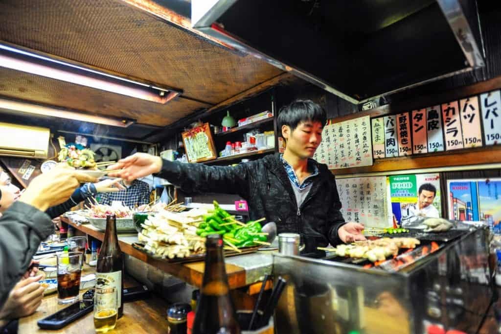 Restaurante en Piss Alley