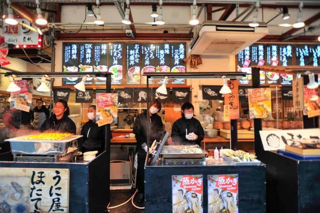 Mercado Tsukiji Tokio