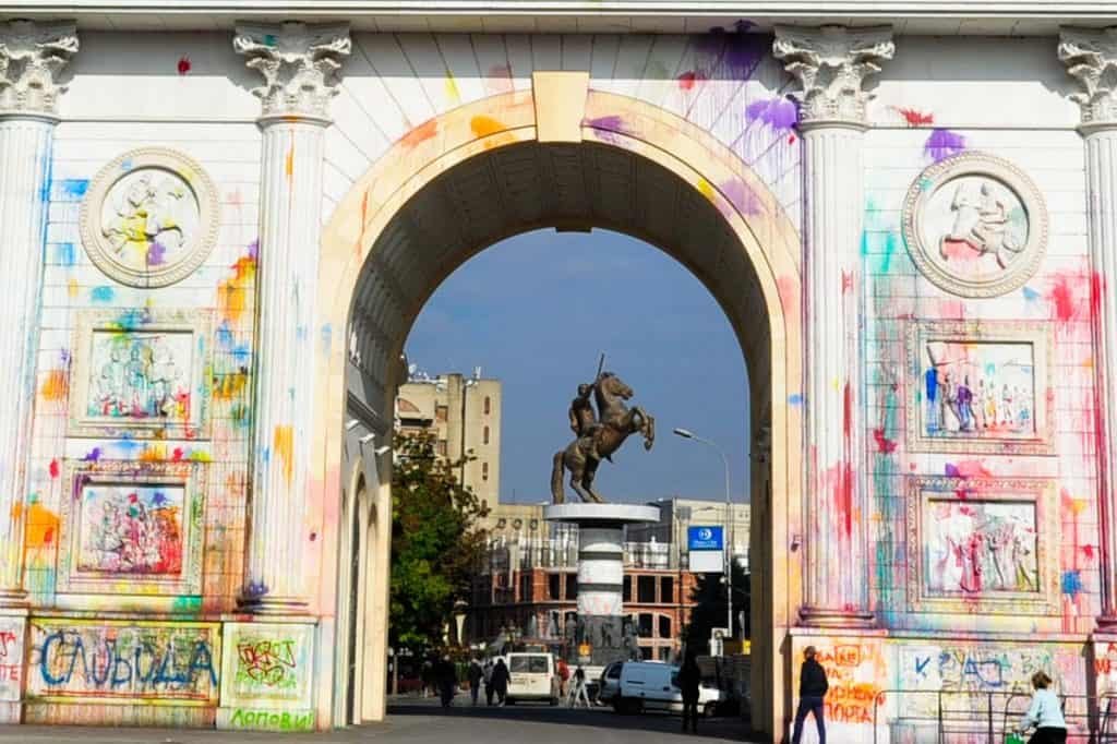 Arco de Triunfo de Skopje