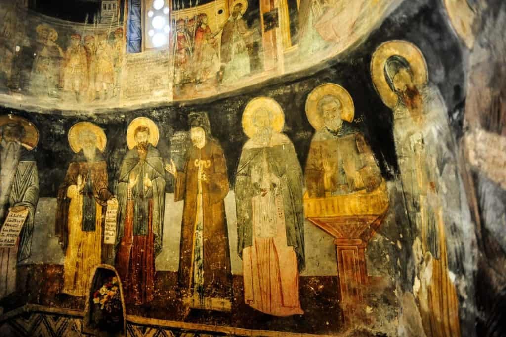 Frescos del Monasterio de San Naun