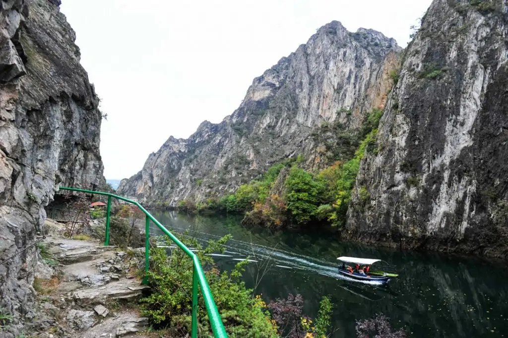 Barco en Matka