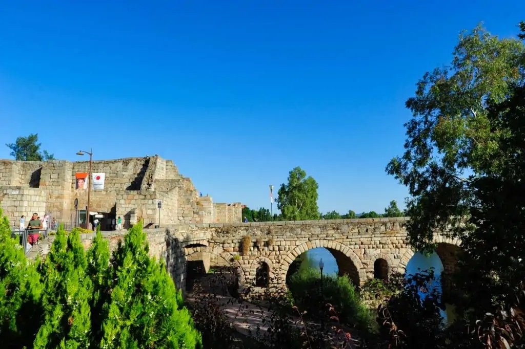 Puente Romano sobre la Guadiana