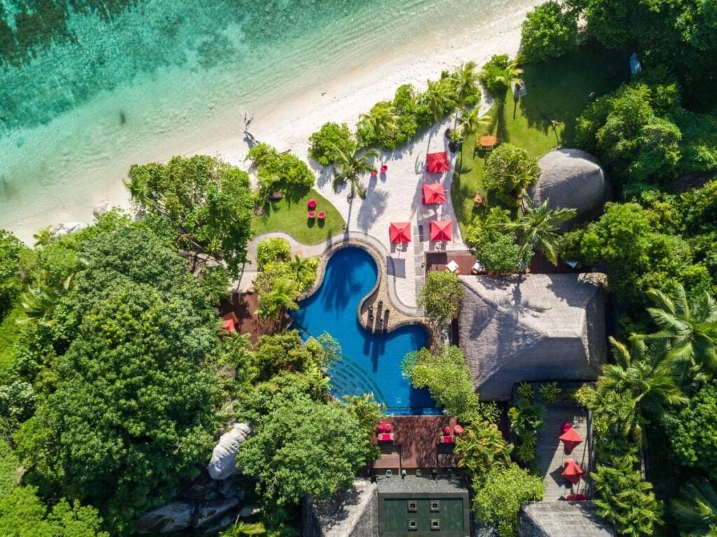 Hoteles Mahé Seychelles: Resort Anantara Maia