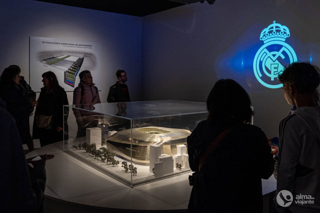 Modelo del estadio Santiago Bernabéu