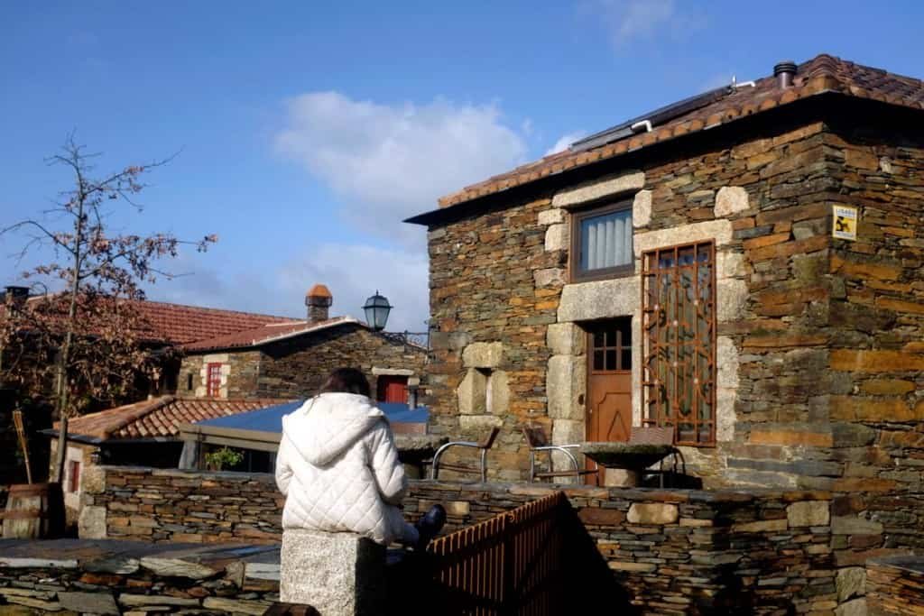 Casa de la ropa de vino en el vino