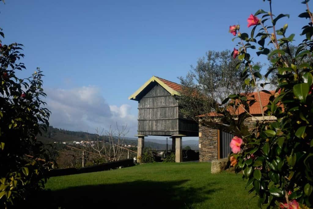Al aire libre de Casa Valxisto, en Quintandona