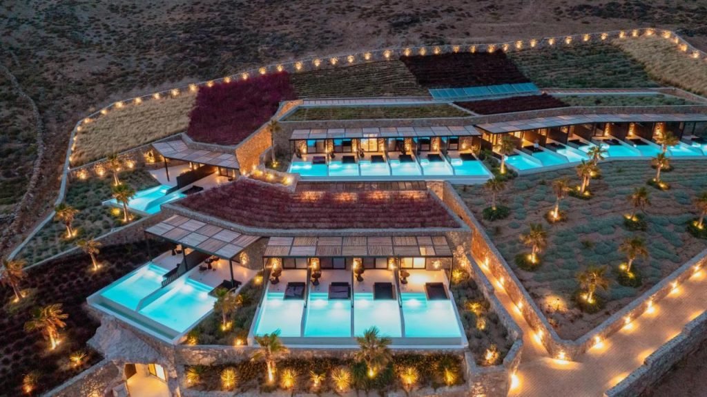 Hoteles en Míkonos: Ftelia Black Villas