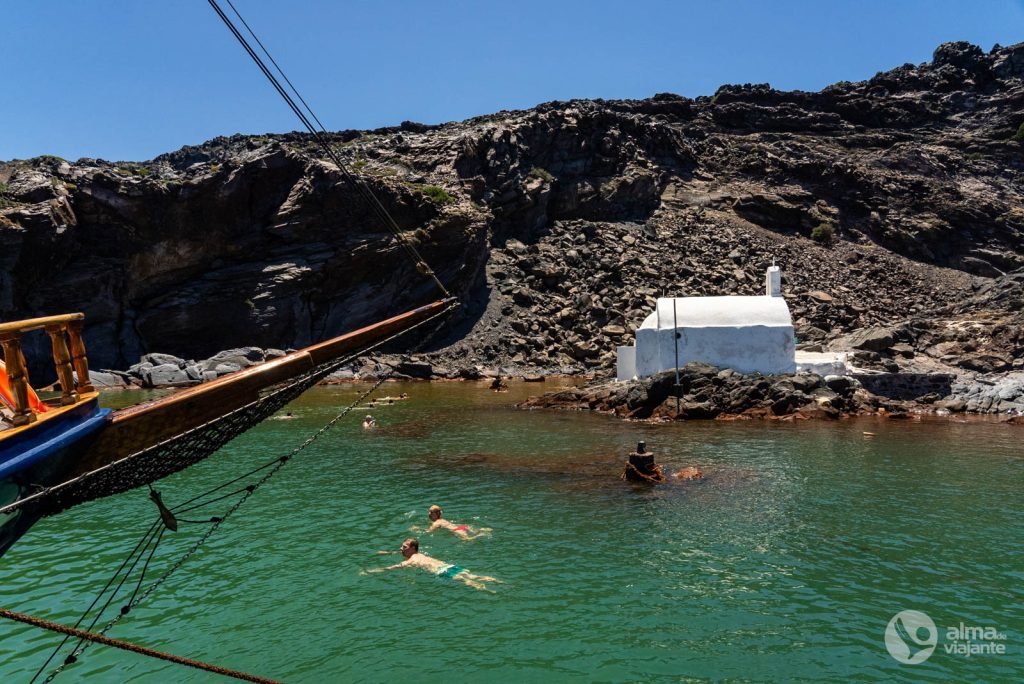 Aguas termales de Palea Kameni