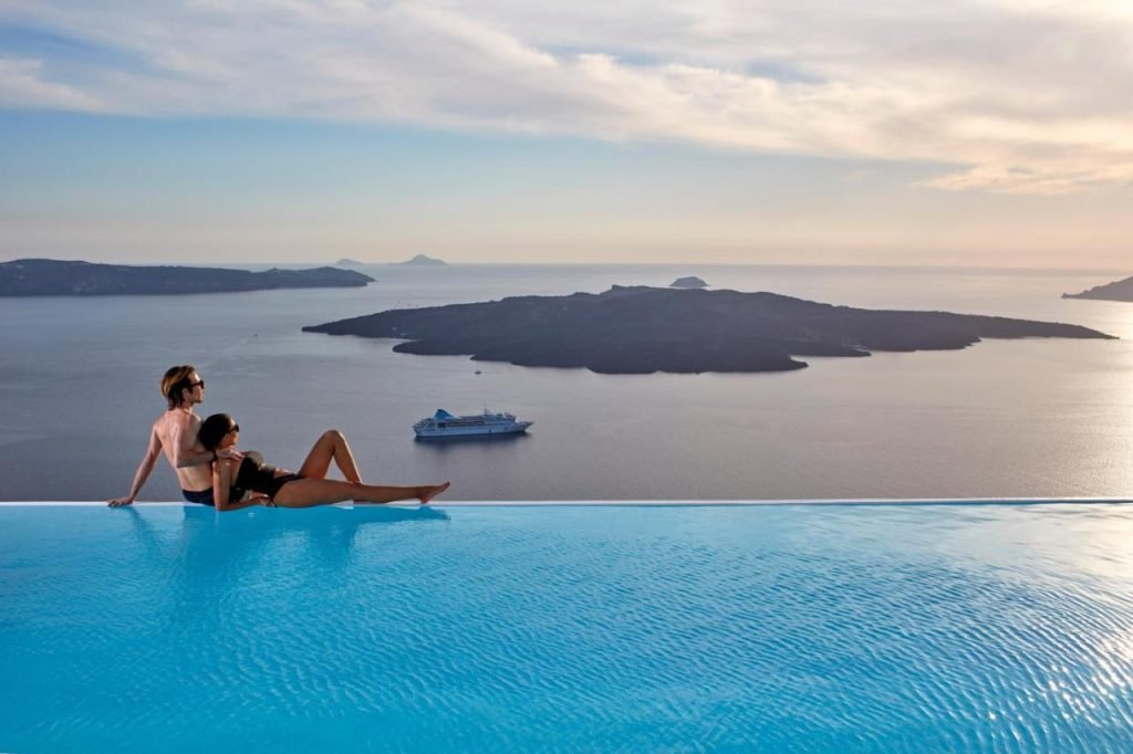 Hotel de lujo en Santorini: Cosmopolitan Suites