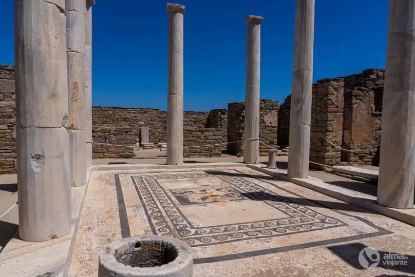 Visita Delos, Grecia