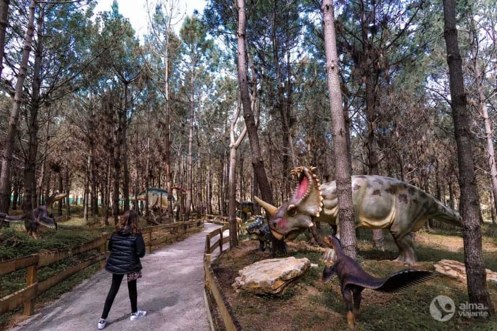 Visita Dino Park con niños