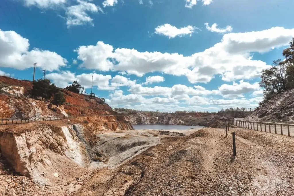Visita las minas de São Domingos