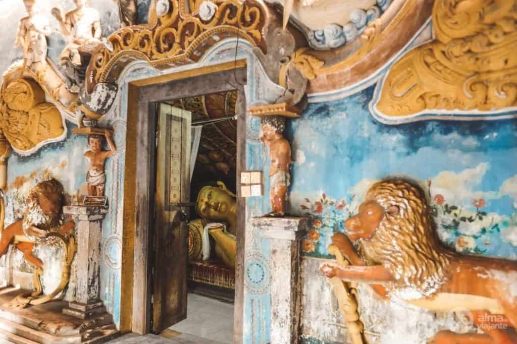 Templo Pidurangala en Sigiriya, Sri Lanka