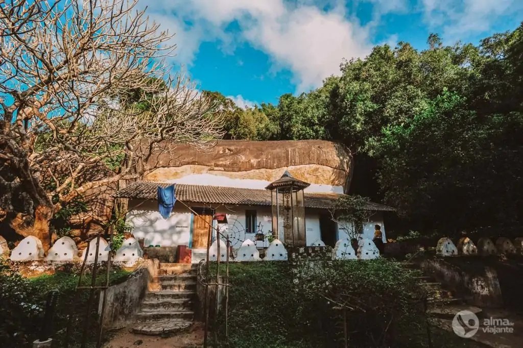 Visita Pidurangala: templo budista