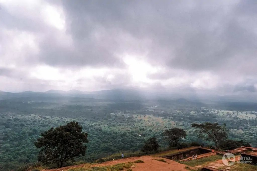 Paisaje en Sigiriya