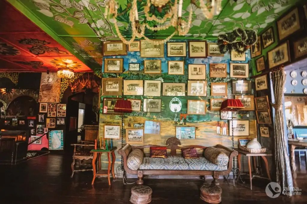 Salón del hotel Helga's Folly