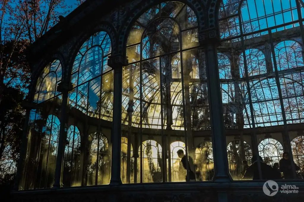 Palacio de Cristal en los Jardines del Bom Retiro, Madrid
