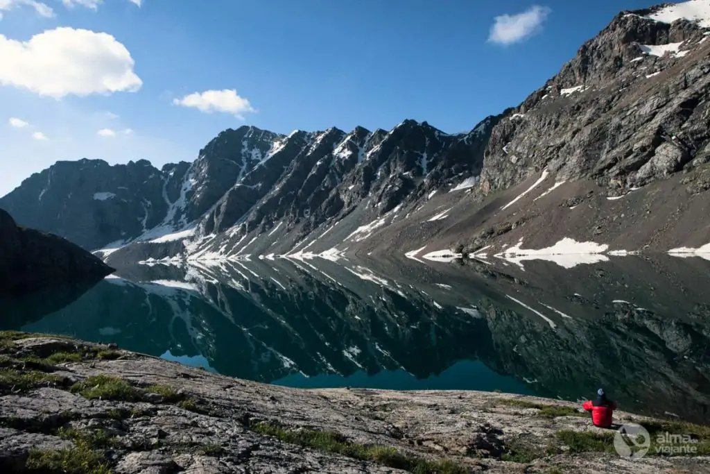Lago glaciar Ala-kul, Kirguistán