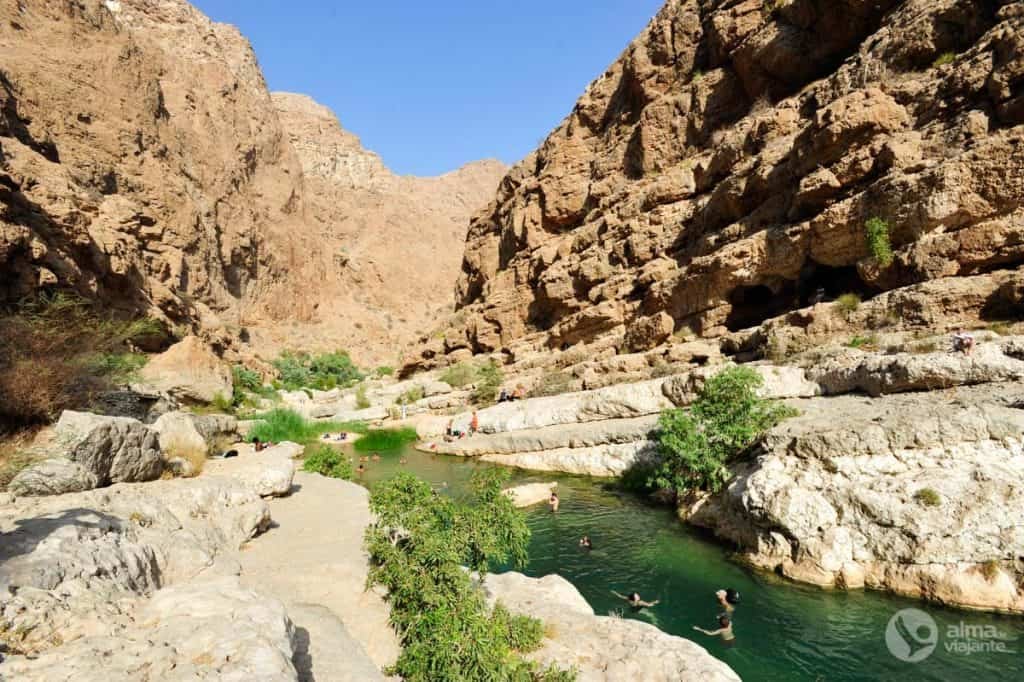 Cañón Wadi Shab