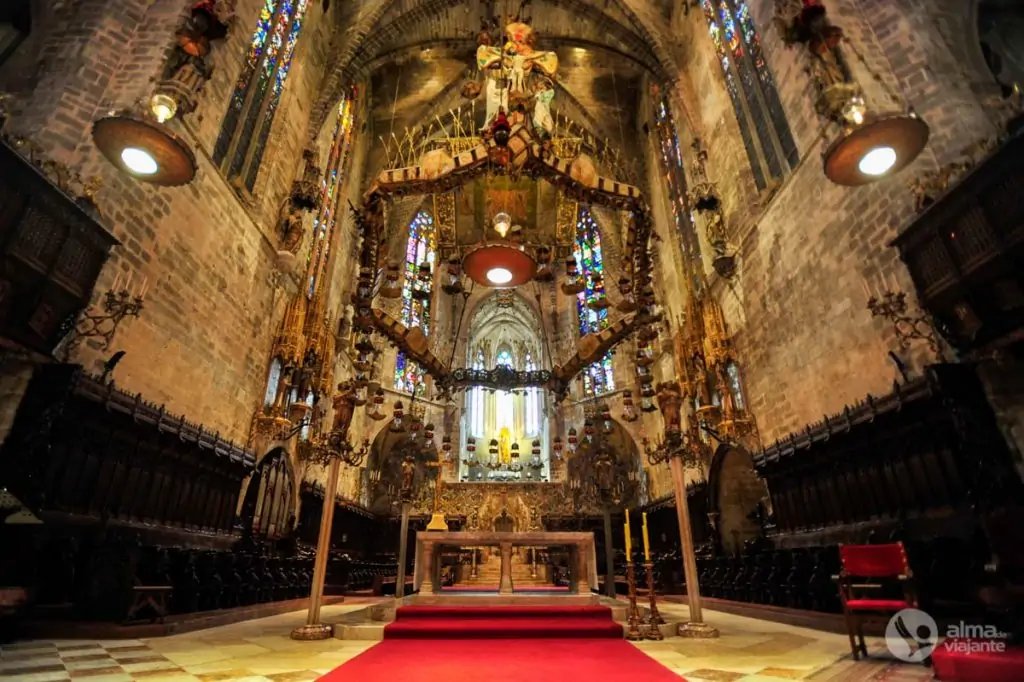 Capilla Real, de Gaudí, Catedral de Palma de Mallorca