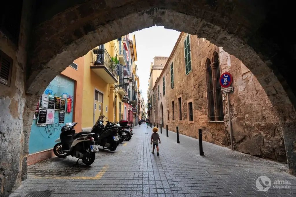 Calles del centro histórico de Palma de Mallorca