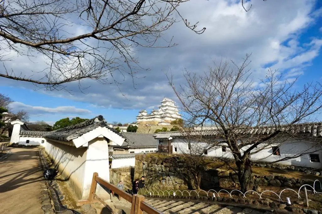 Himeji es uno de los principales castillos japoneses.