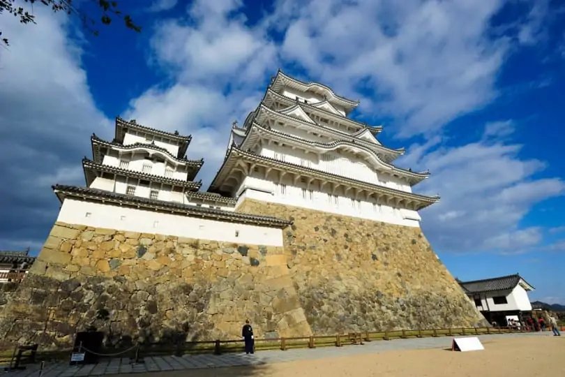 Visita el castillo de Himeji